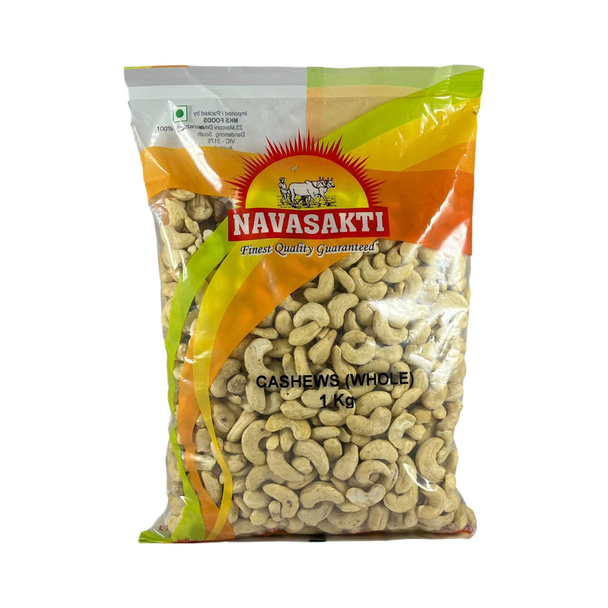 Navasakti Cashews (Whole) 1kg