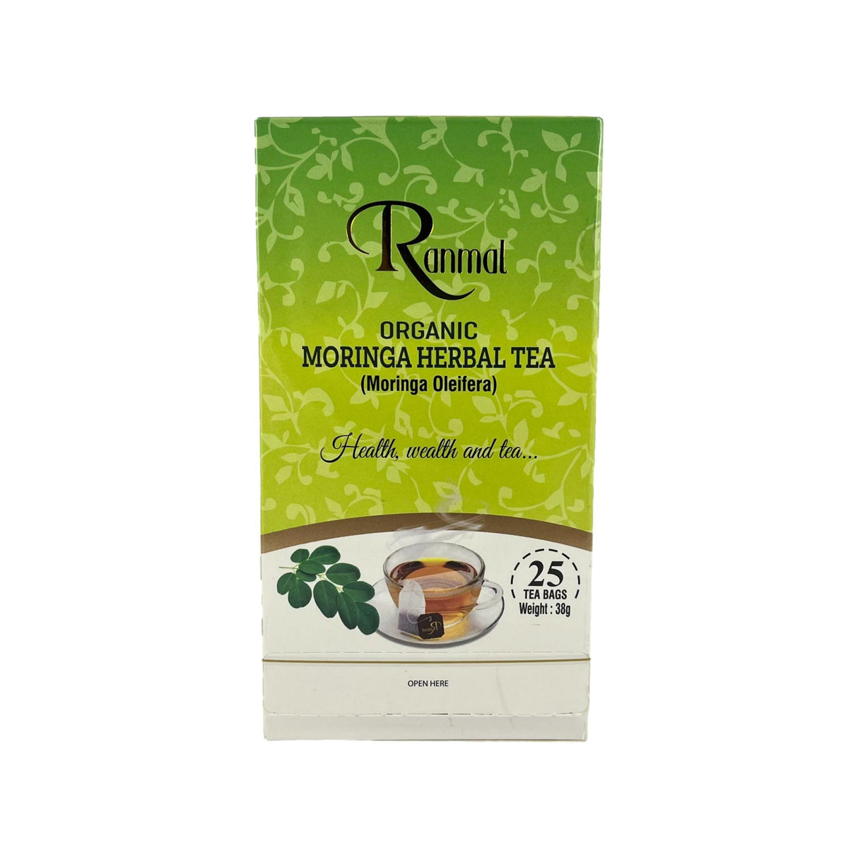 Ranmal Organic Moringa Herbal Tea 25bags 38g