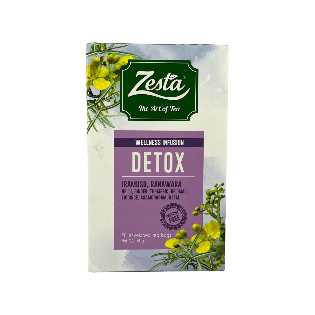 Zesta Detox 20bgs 40g