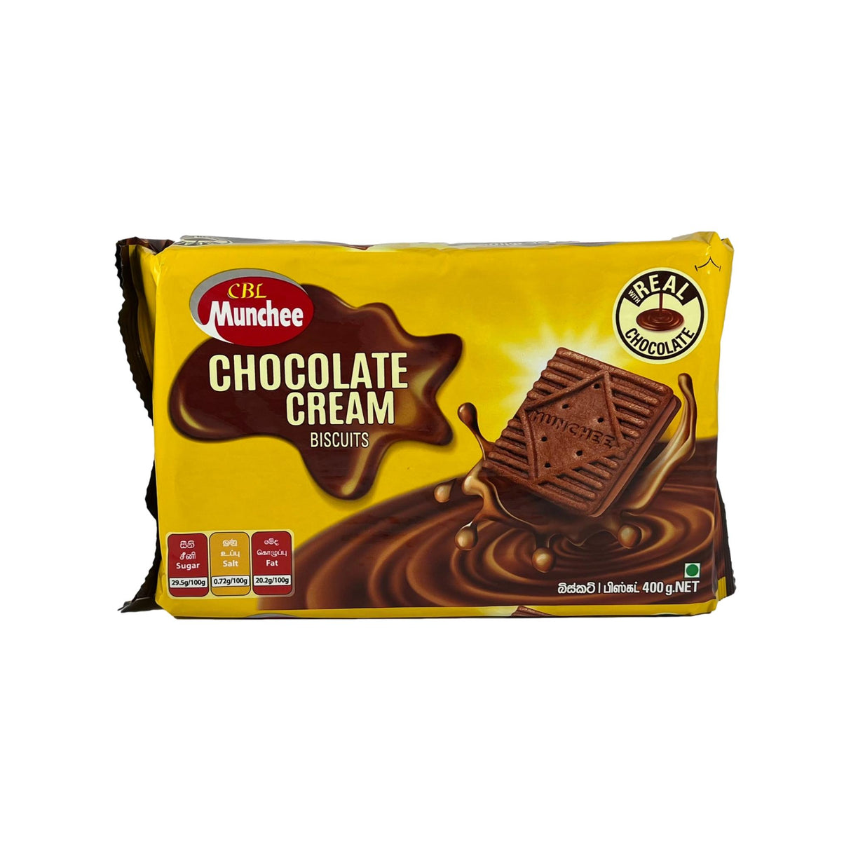 Munchee Chocolate Cream Biscuit 400g