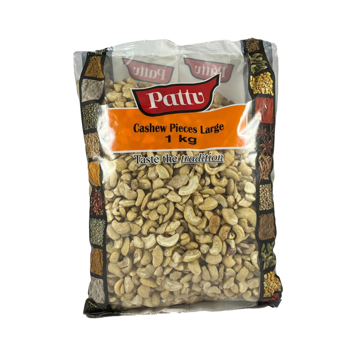 Pattu Cashew Pieces Large 1kg