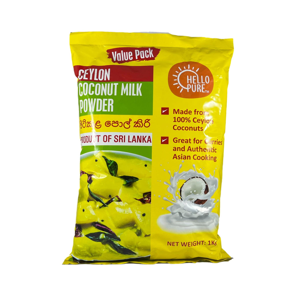 Hello Pure Ceylon Coconut Milk Powder 1kg