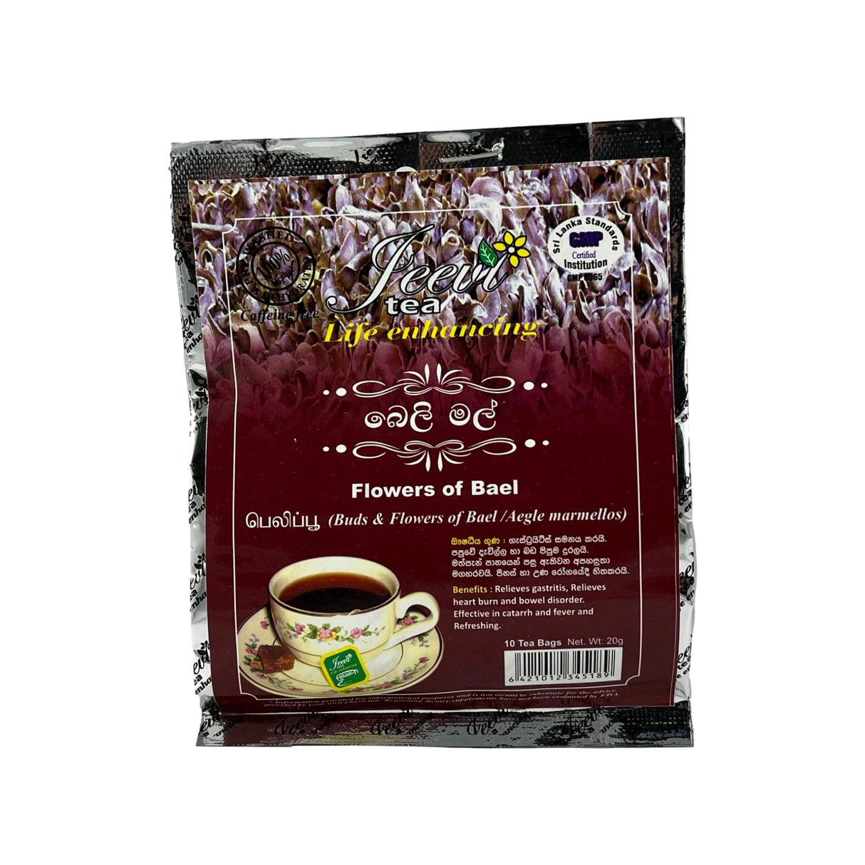 Jeevi Bael Tea 10bgs 20g