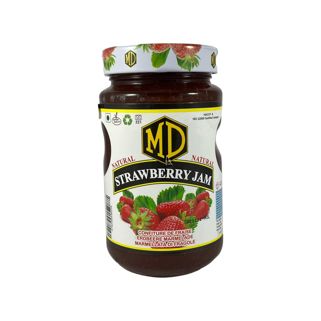 MD Strawberry Jam 500g