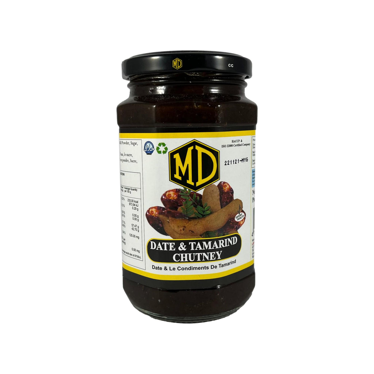 MD Date & Tamarind Chutney 460g