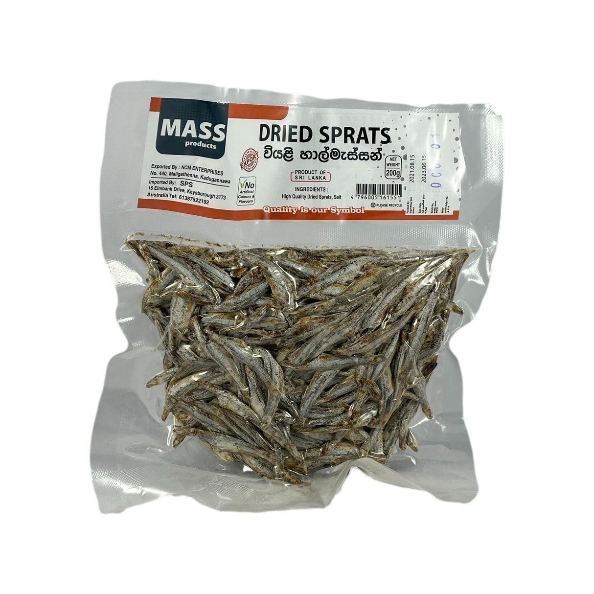 Mass Dried Sprats 200g