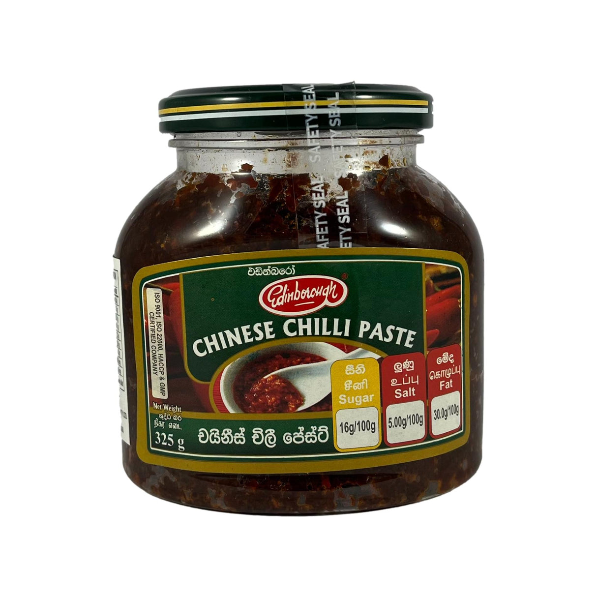 Edinborough Chinese Chilli Paste 325g