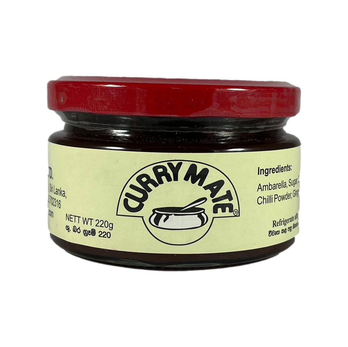 Curry Mate Ambarella Chutney 220g