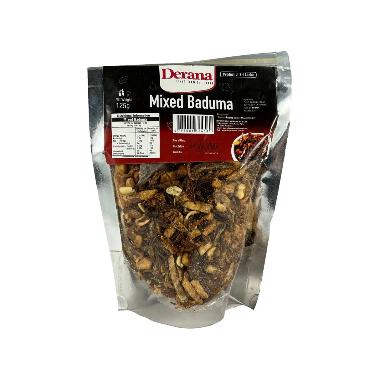 Derana Mixed Baduma 125g