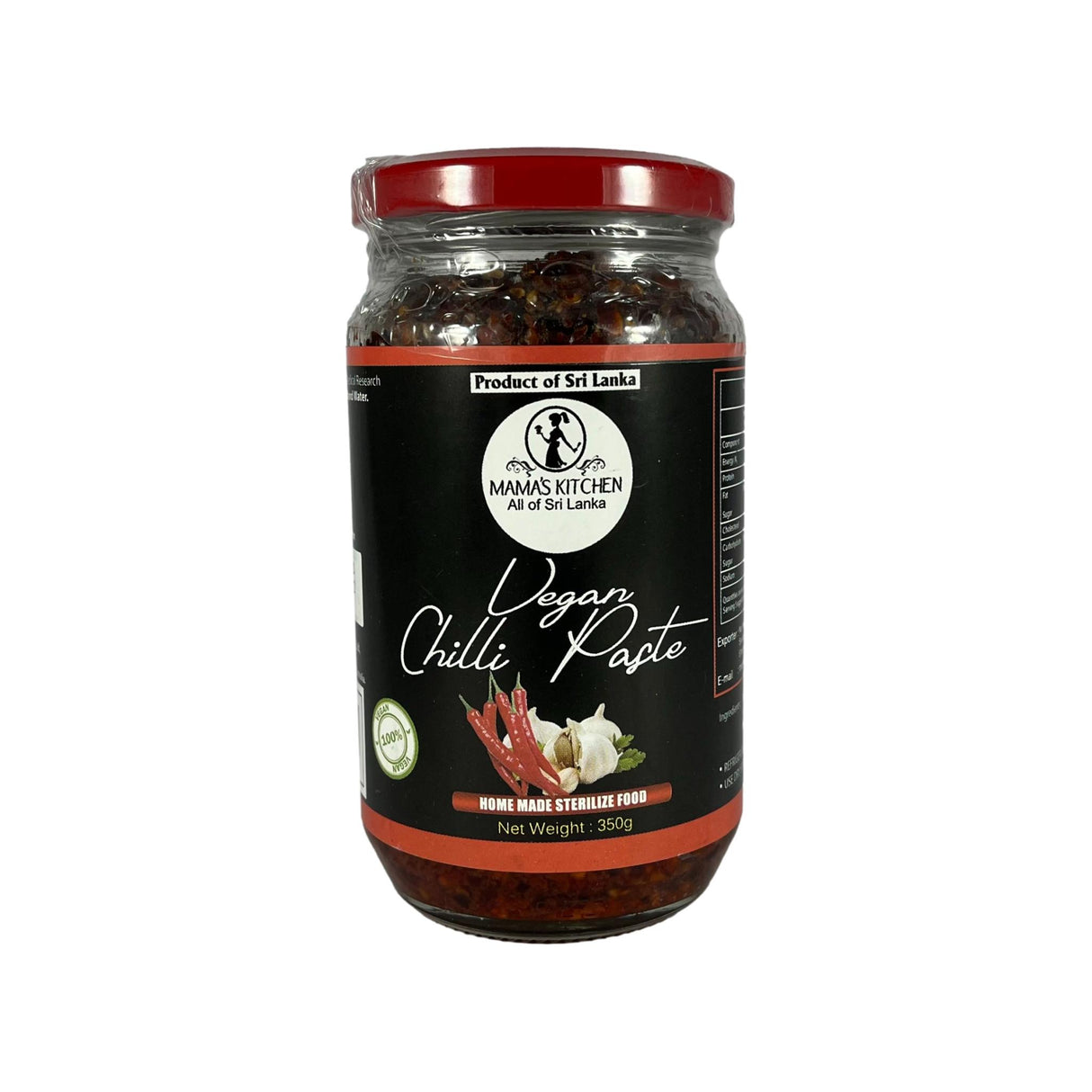 Mamas Kitchen Vegan Chilli Paste 350g