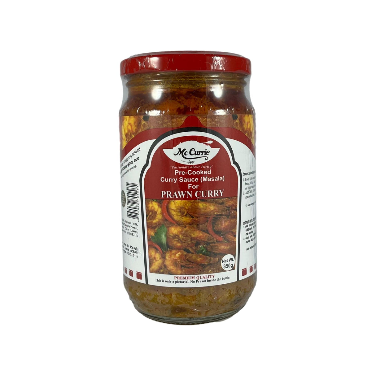 Mc Currie Curry Sauce for Prawn Curry 350g