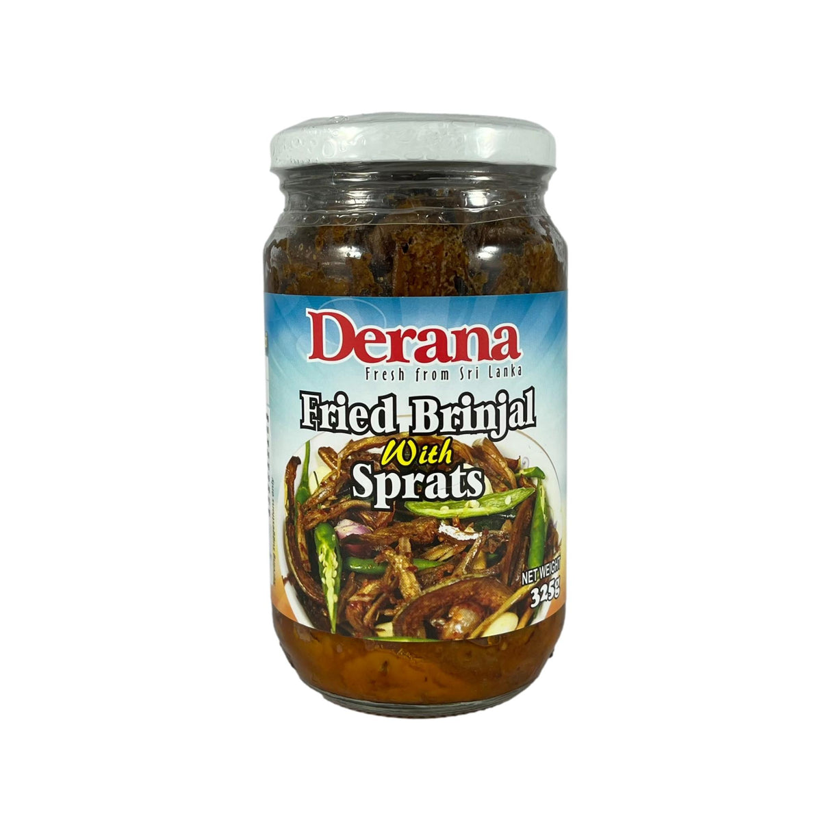 Derana Fried Brinjal With Sprats 325g