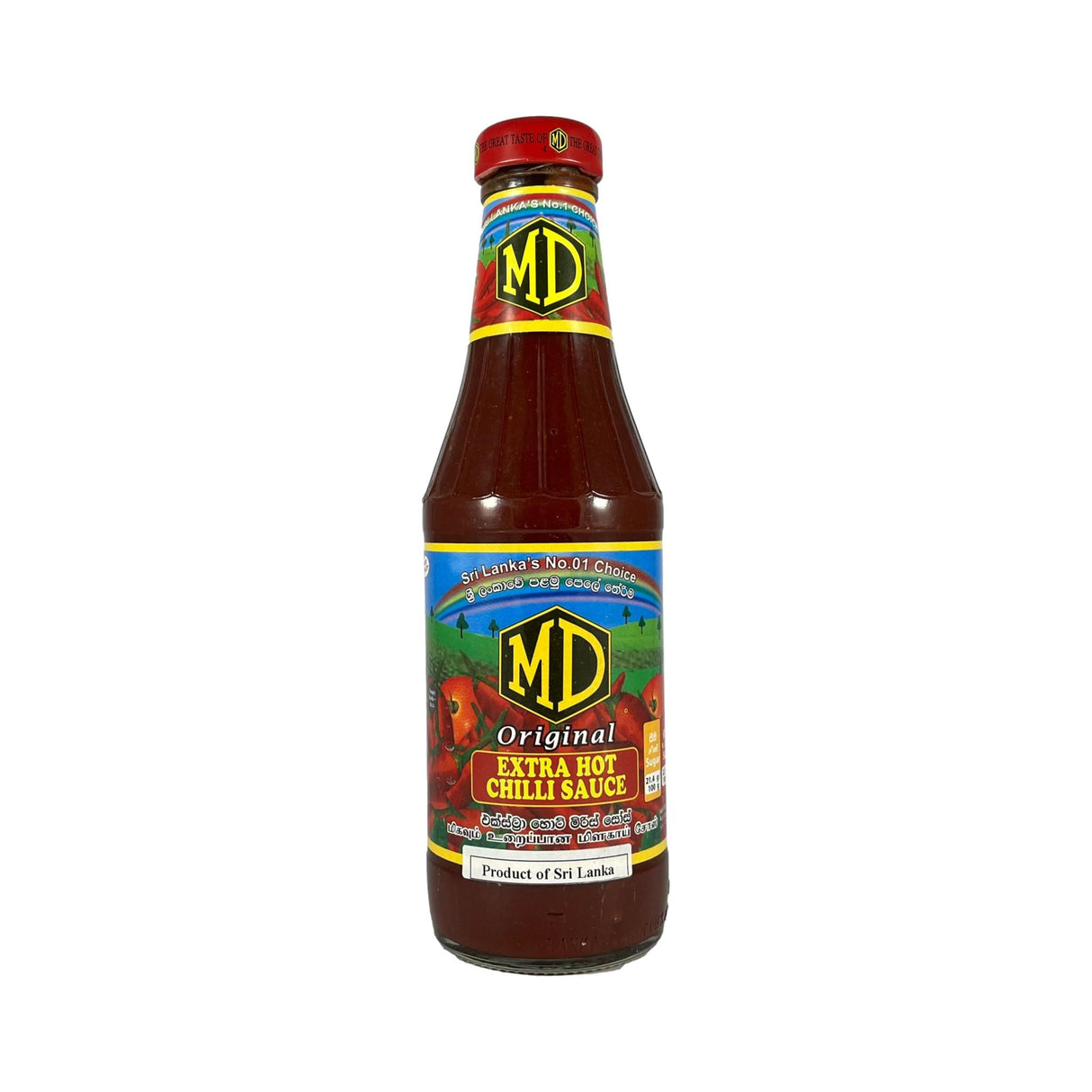 MD Original Extra Hot Chilli Sauce 400g