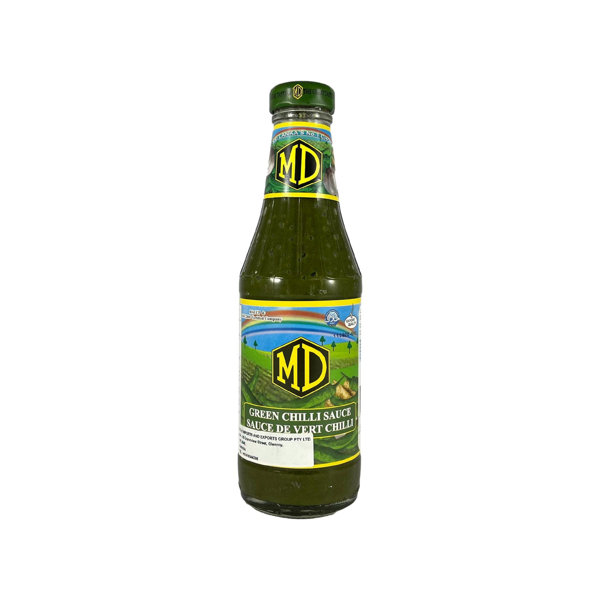 MD Green Chilli Sauce 400g