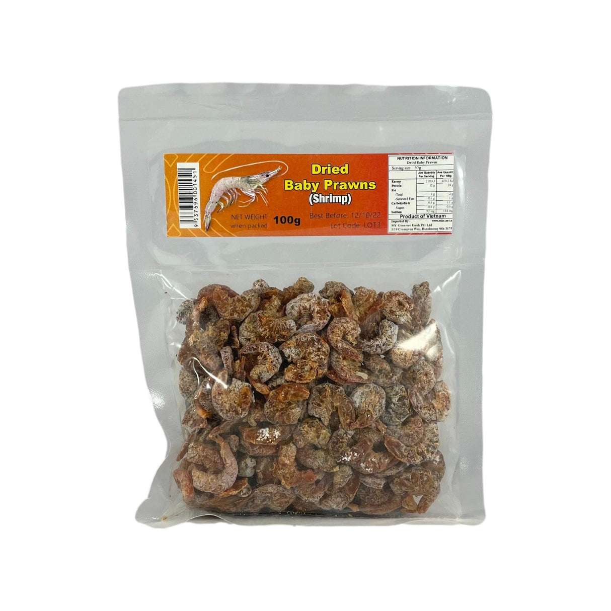 Eat More Fish Dried Baby Prawns (Shrimp) 100g