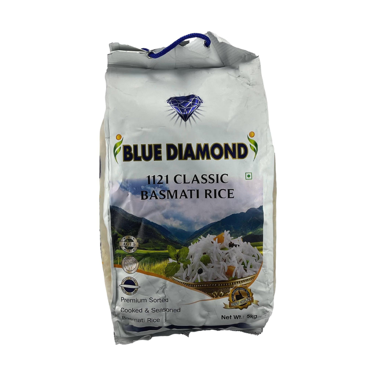 Blue Diamond 1121 Classic Basmati Rice 5kg