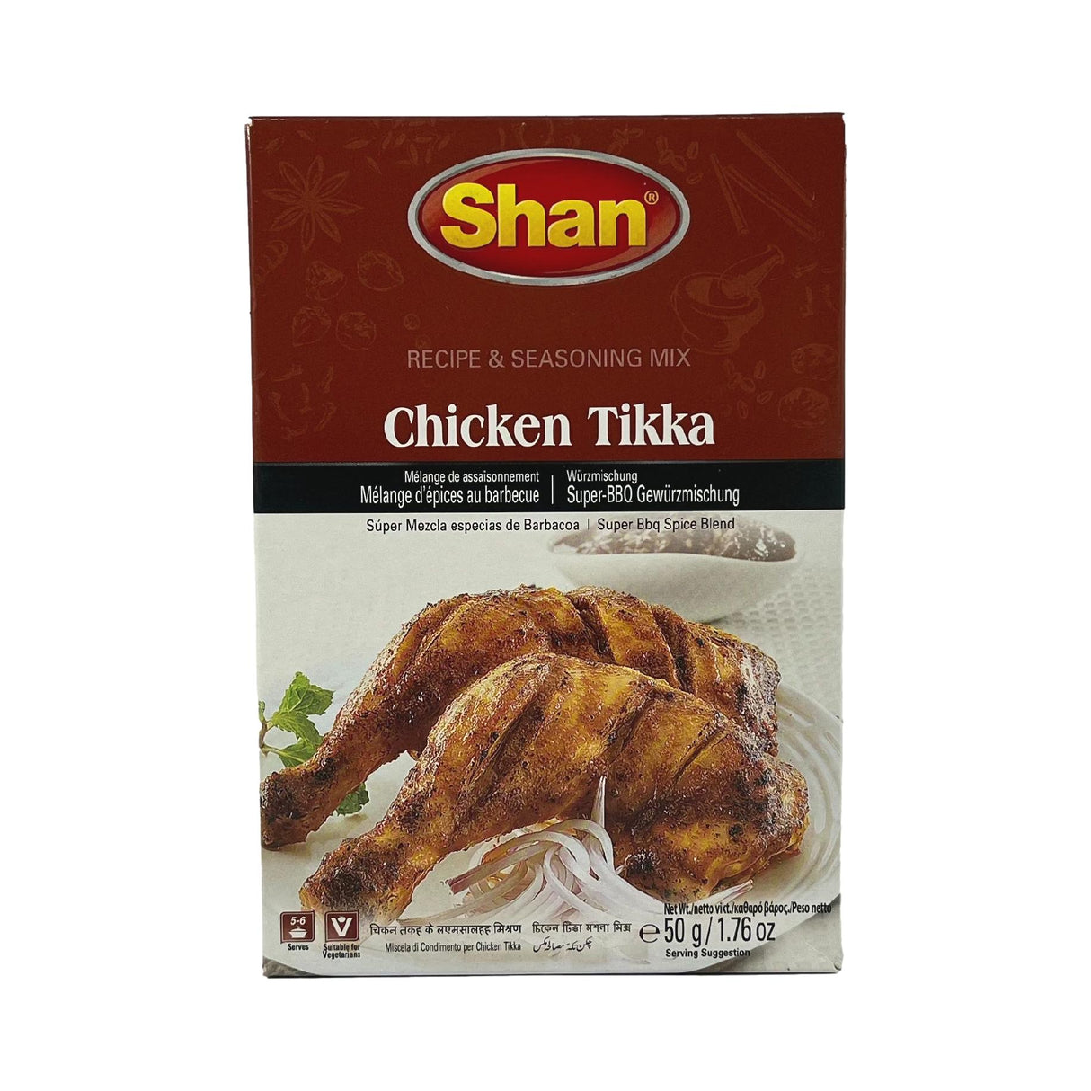 Shan Chicken Tikka Recipe & Seasoning Mix 50g