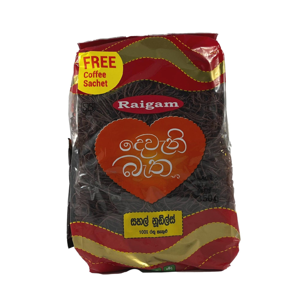 Raigam Devani Batha Rice Noodles Red 350g