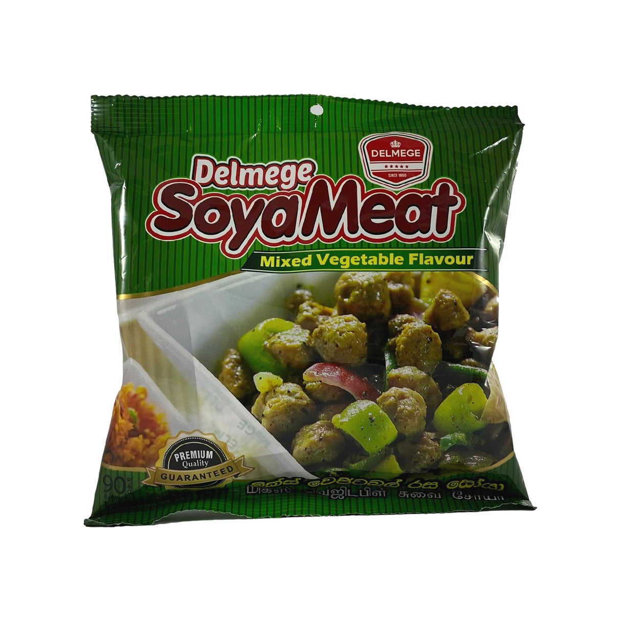 Delmege Soya Meat Mixed Vegetable Flavour 90g