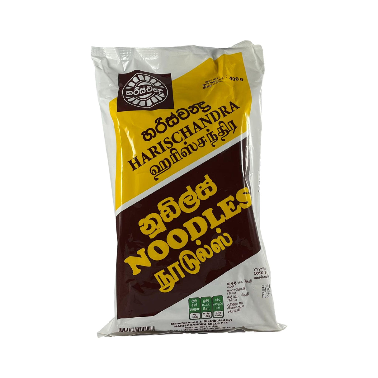 Harischandra Noodles Yellow 400g