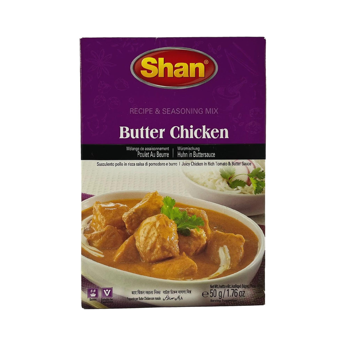 Shan Recipe & Seasoning Mix Butter Chicken 50g