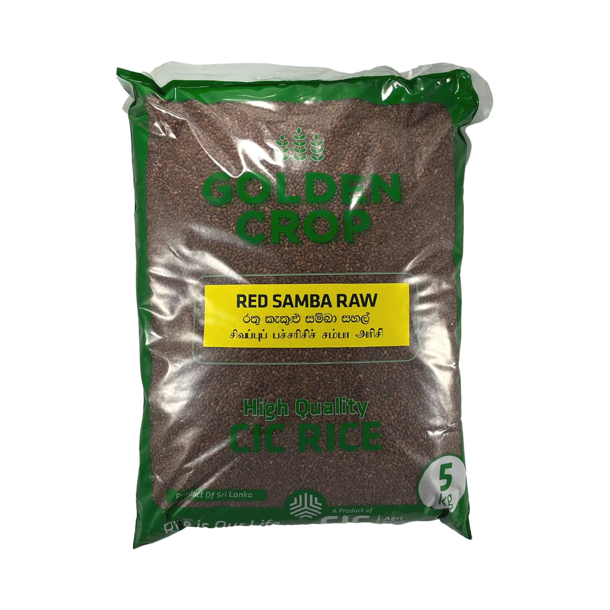 CIC Golden Crop Red Samba Raw 5kg