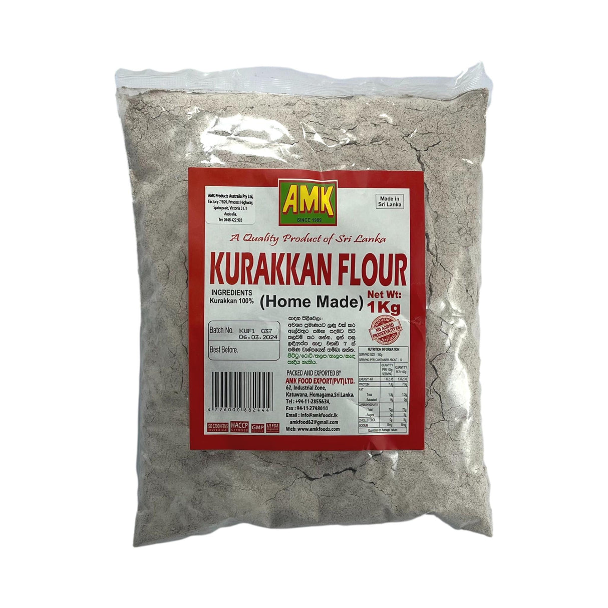 AMK Kurakkan Flour 1kg