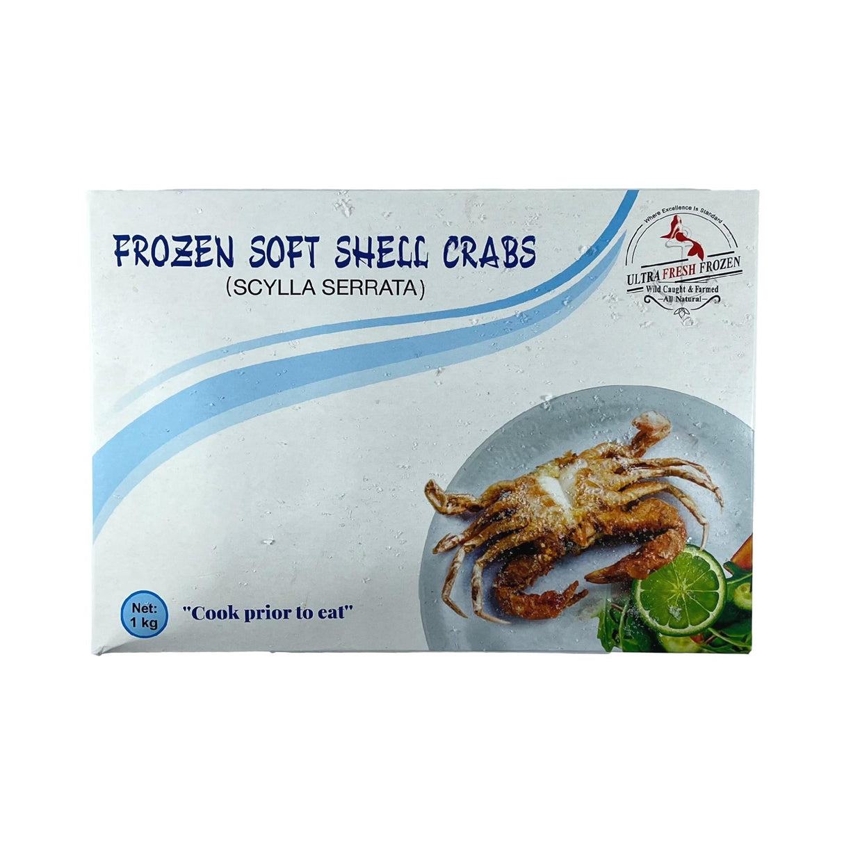 Nine Stars Mermaid Frozen Soft Shell Crabs 1kg