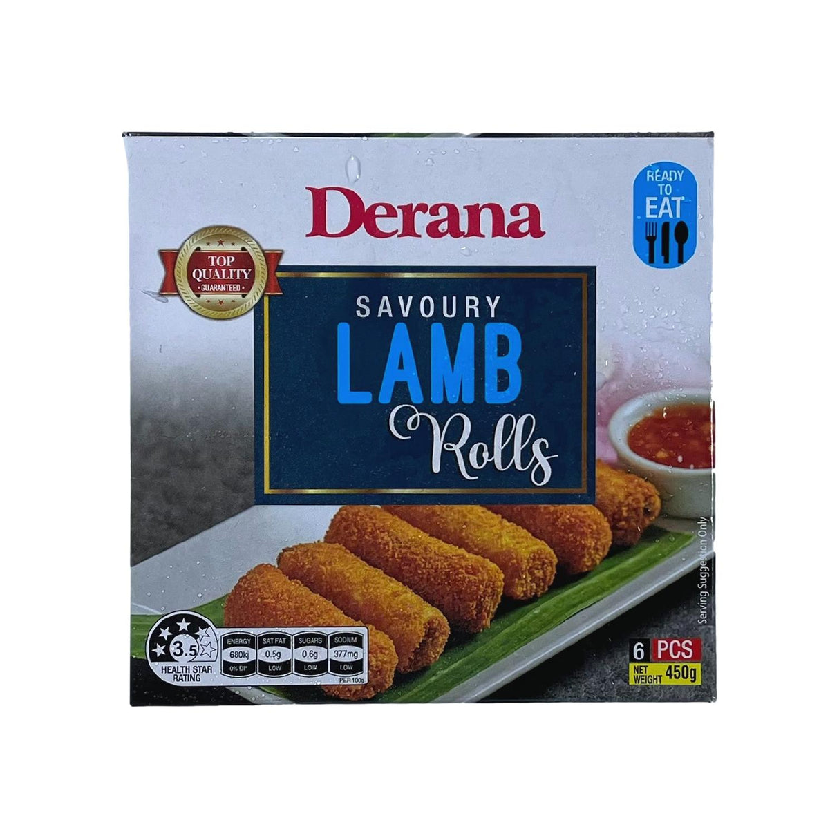 Derana Savoury Lamb Rolls 6pcs 450g