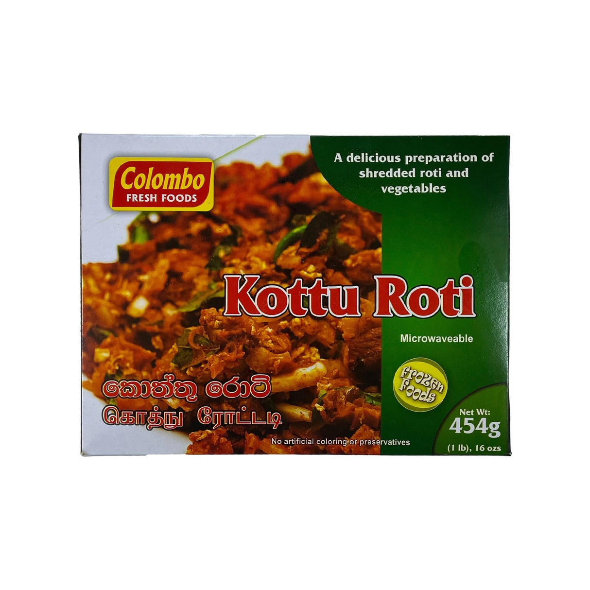 Colombo Kottu Roti Veg 454g