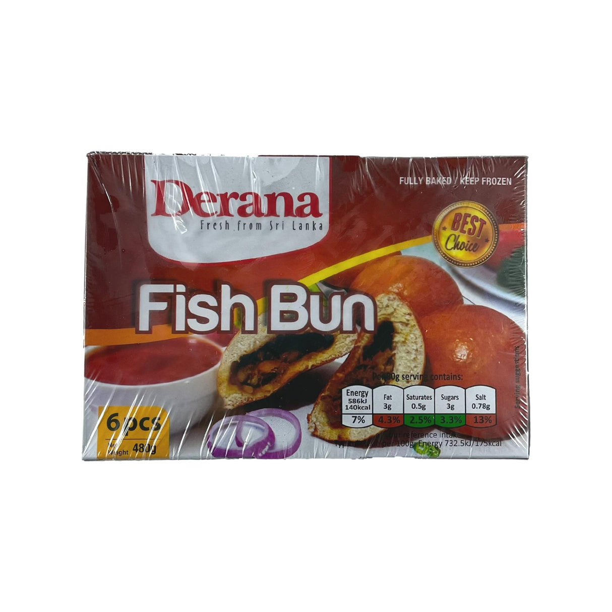 Derana Fish Bun 6pcs 480g