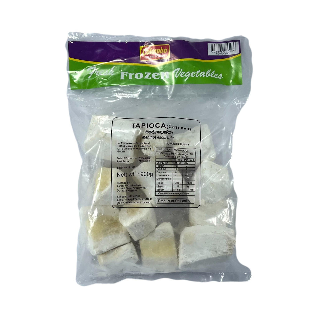 Colombo Tapioca Cassava 900g