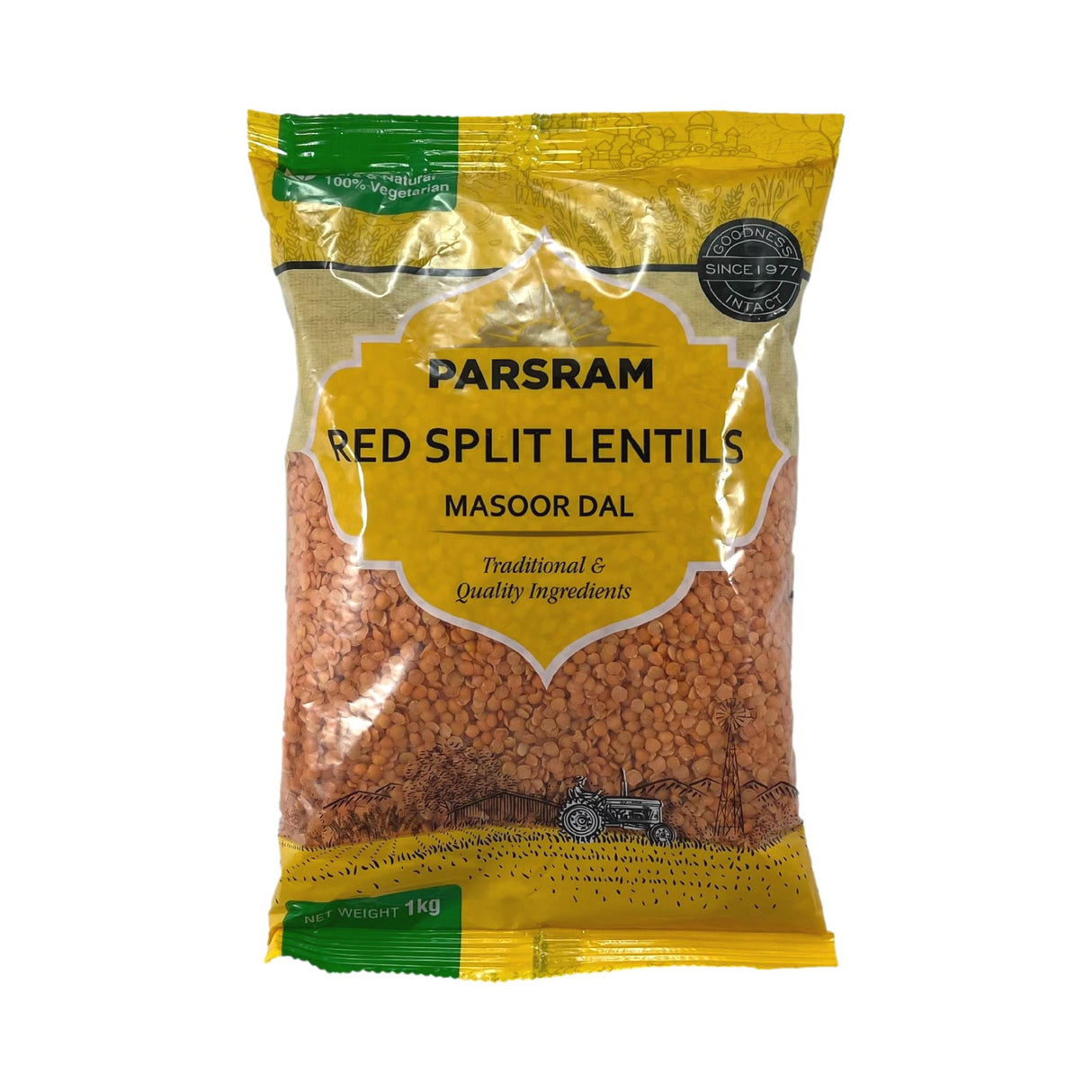 Parsram Red Split Lentils 1kg