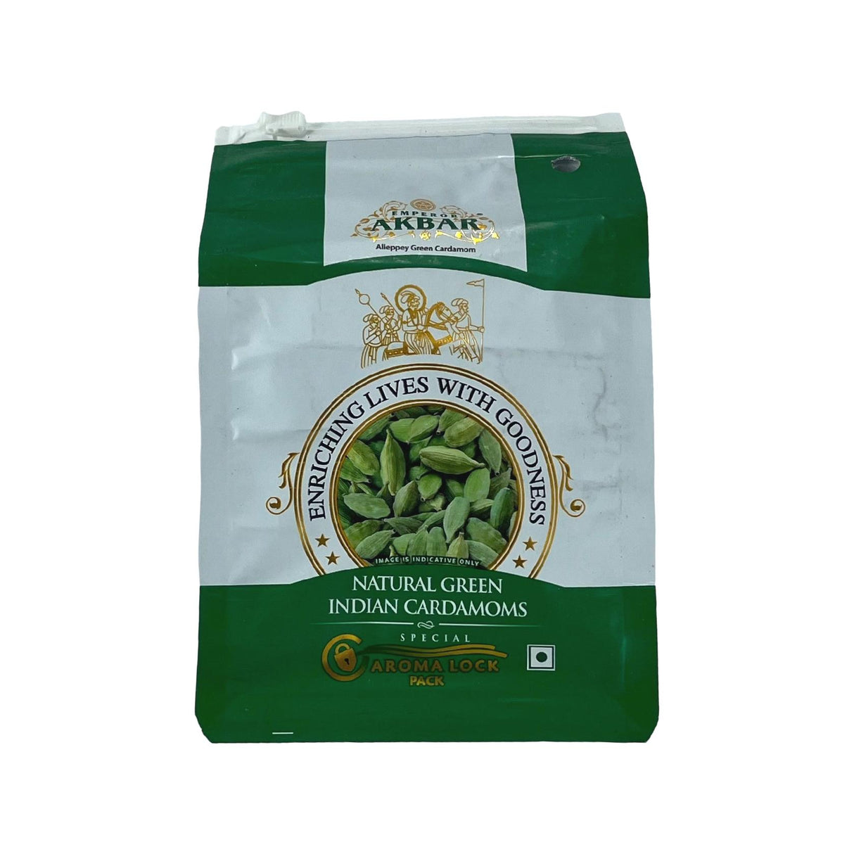 Emperor Akbar Natural Green Indian Cardamoms 100g