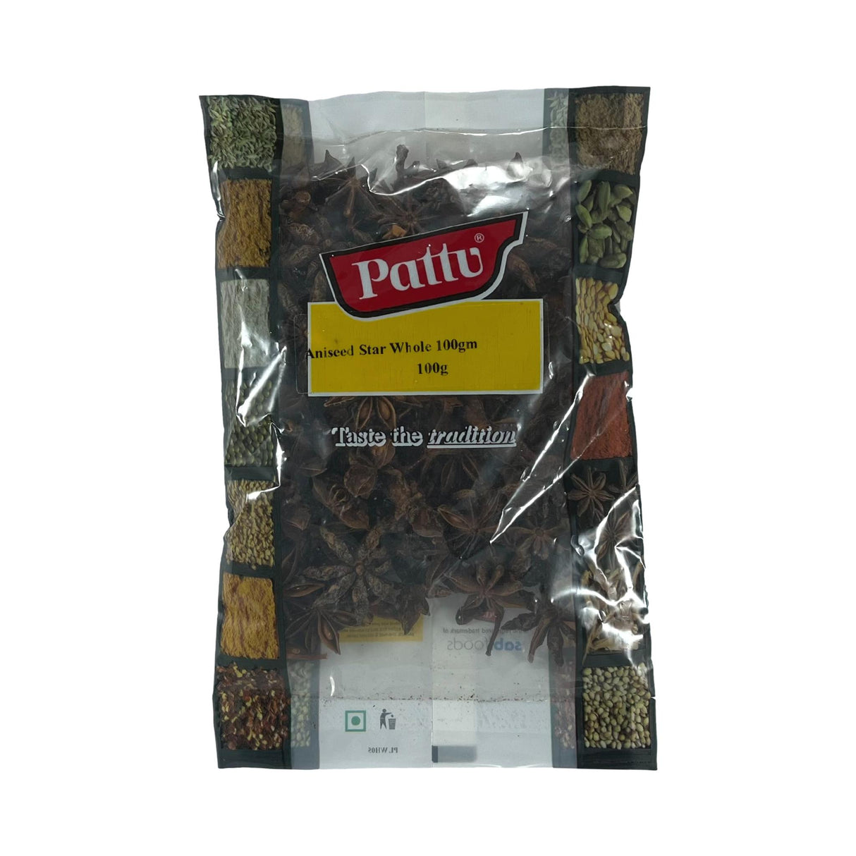 Pattu Aniseed Star Whole 100g