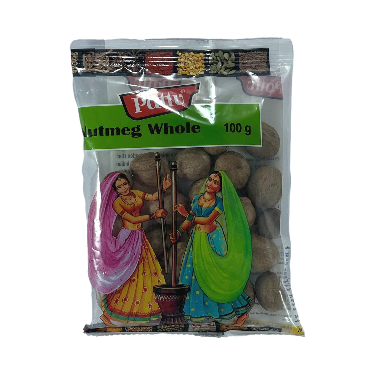 Pattu Nutmeg Whole 100g