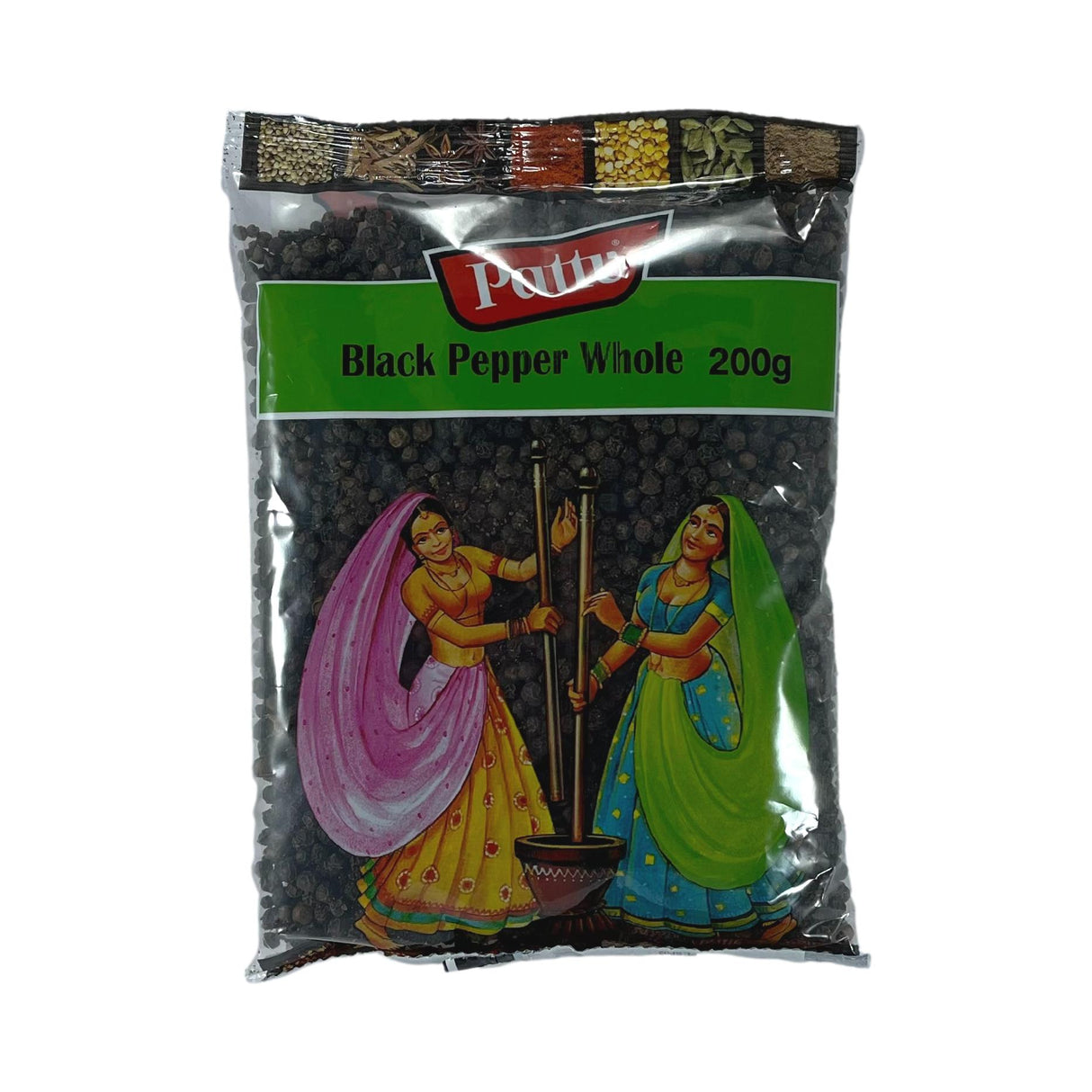 Pattu Black Pepper Whole 200g