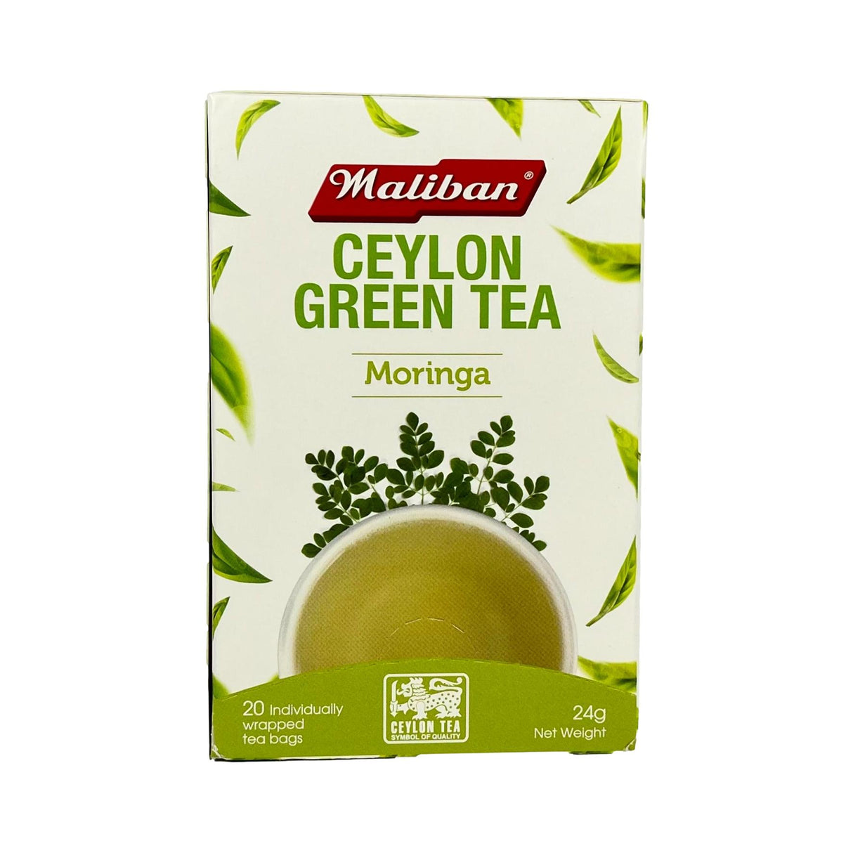 Maliban Ceylon Green Tea Moringa 20bgs 24g