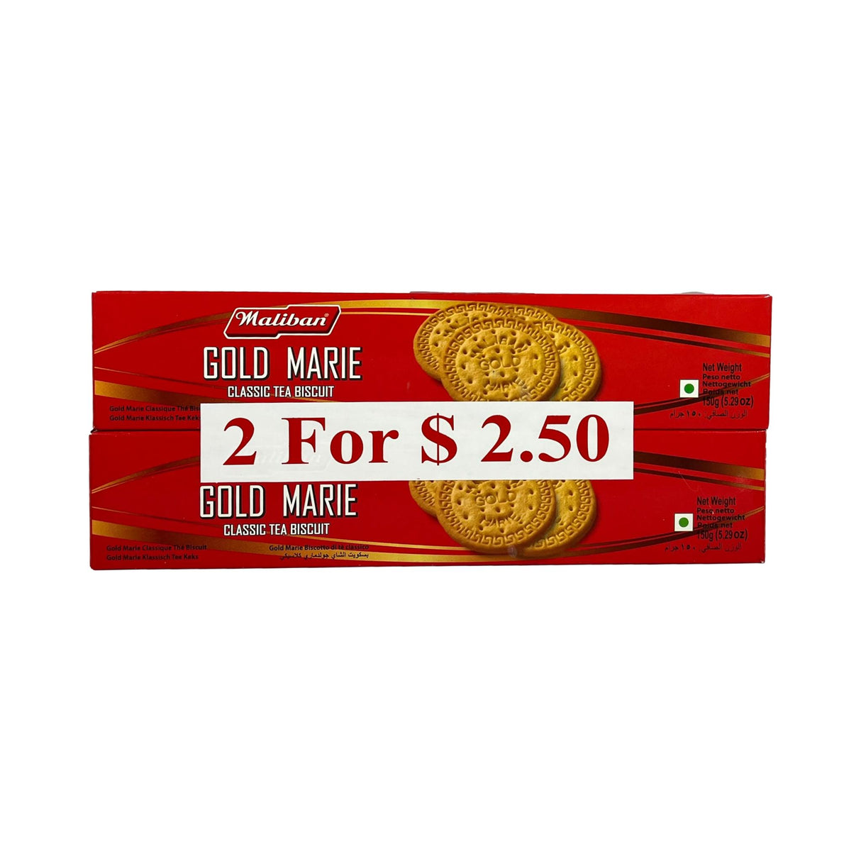 Maliban Gold Marie 2x150g