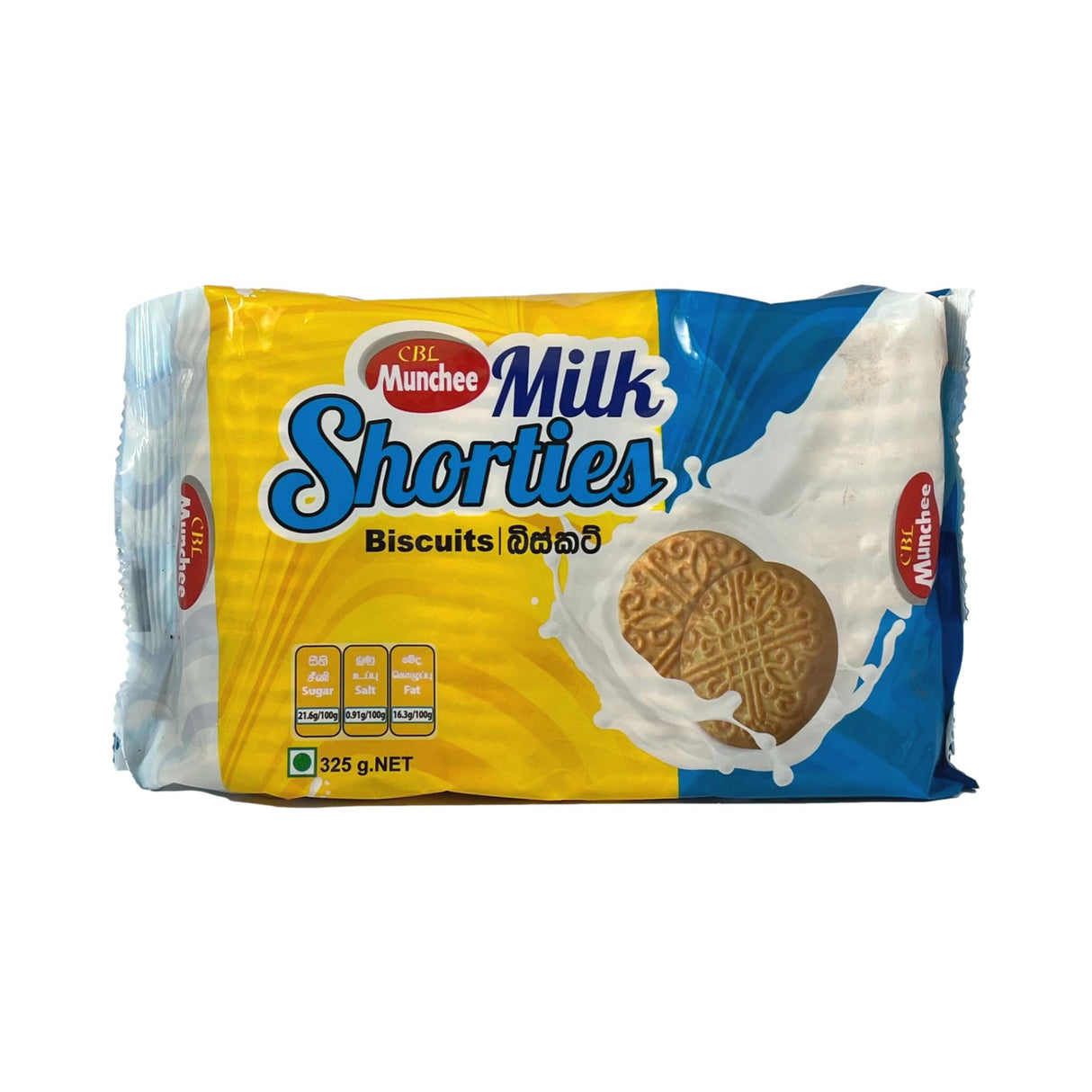 Munchee Milk Shorties Biscuits 325g