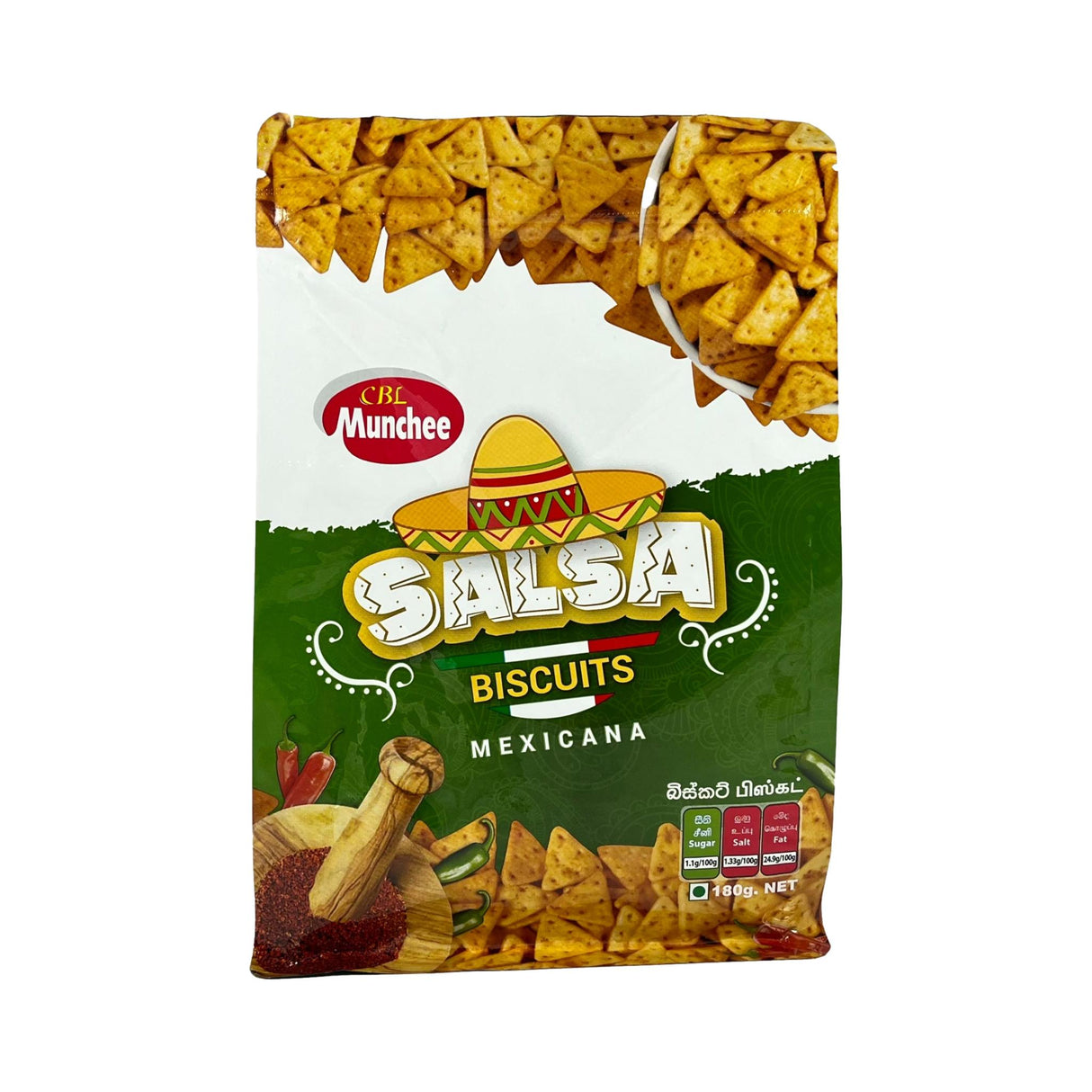 Munchee Salsa Biscuits Mexicana 180g