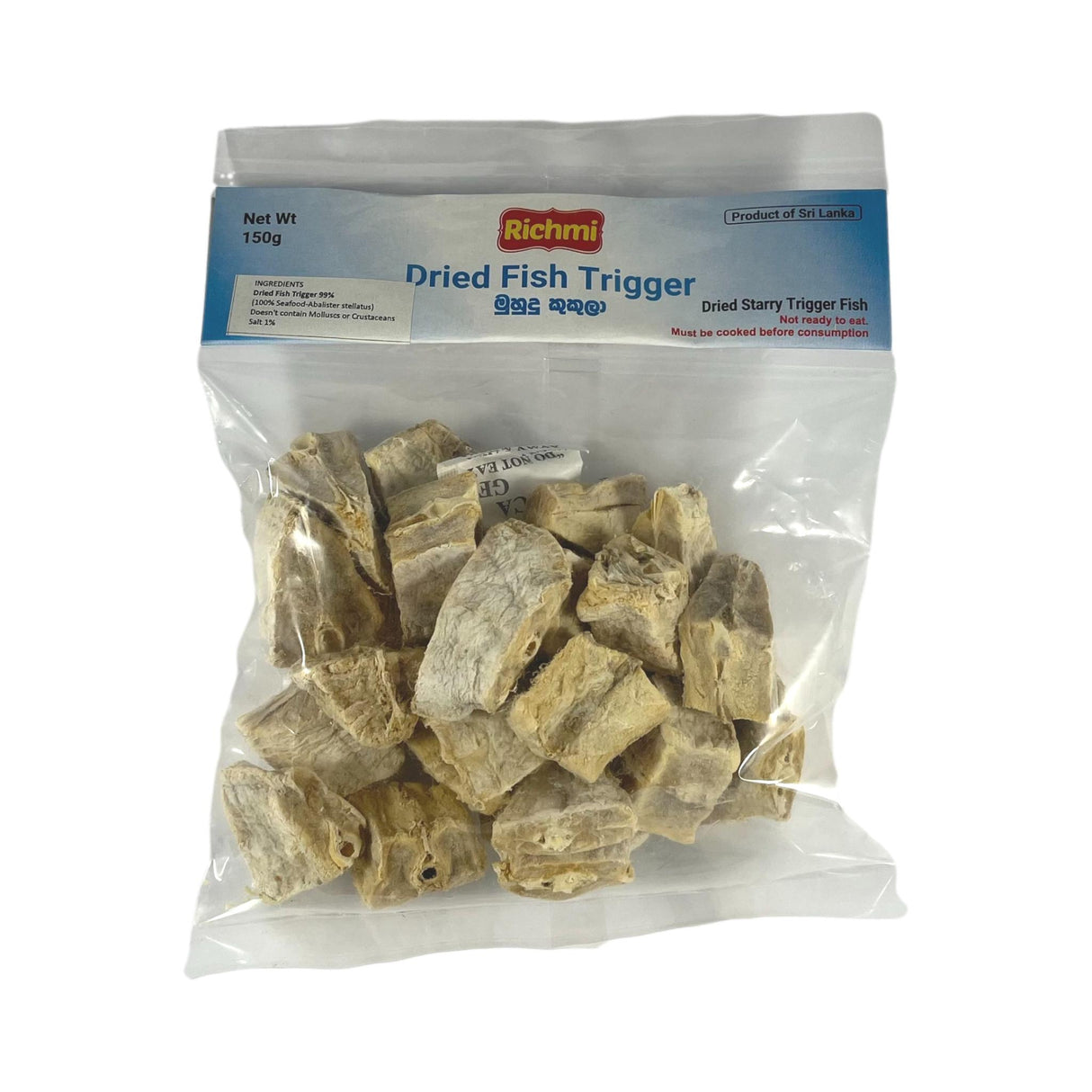 Richmi Dried Fish Trigger (Muhudu Kukula) 150g