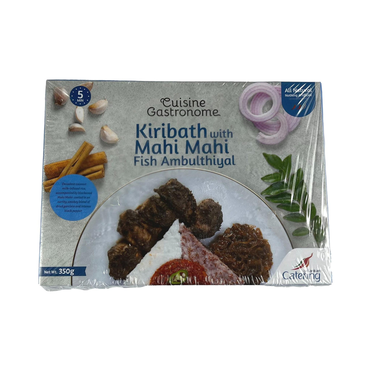 Cuisine Gastronome Kiribath with Mahi Mahi Fish Ambulthiyal 350g