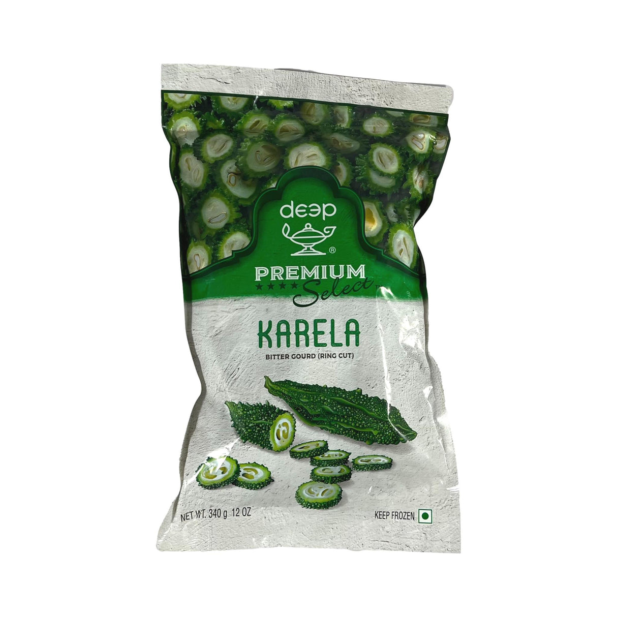 Deep Karela (Bitter Gourd) Ring Cut 340g