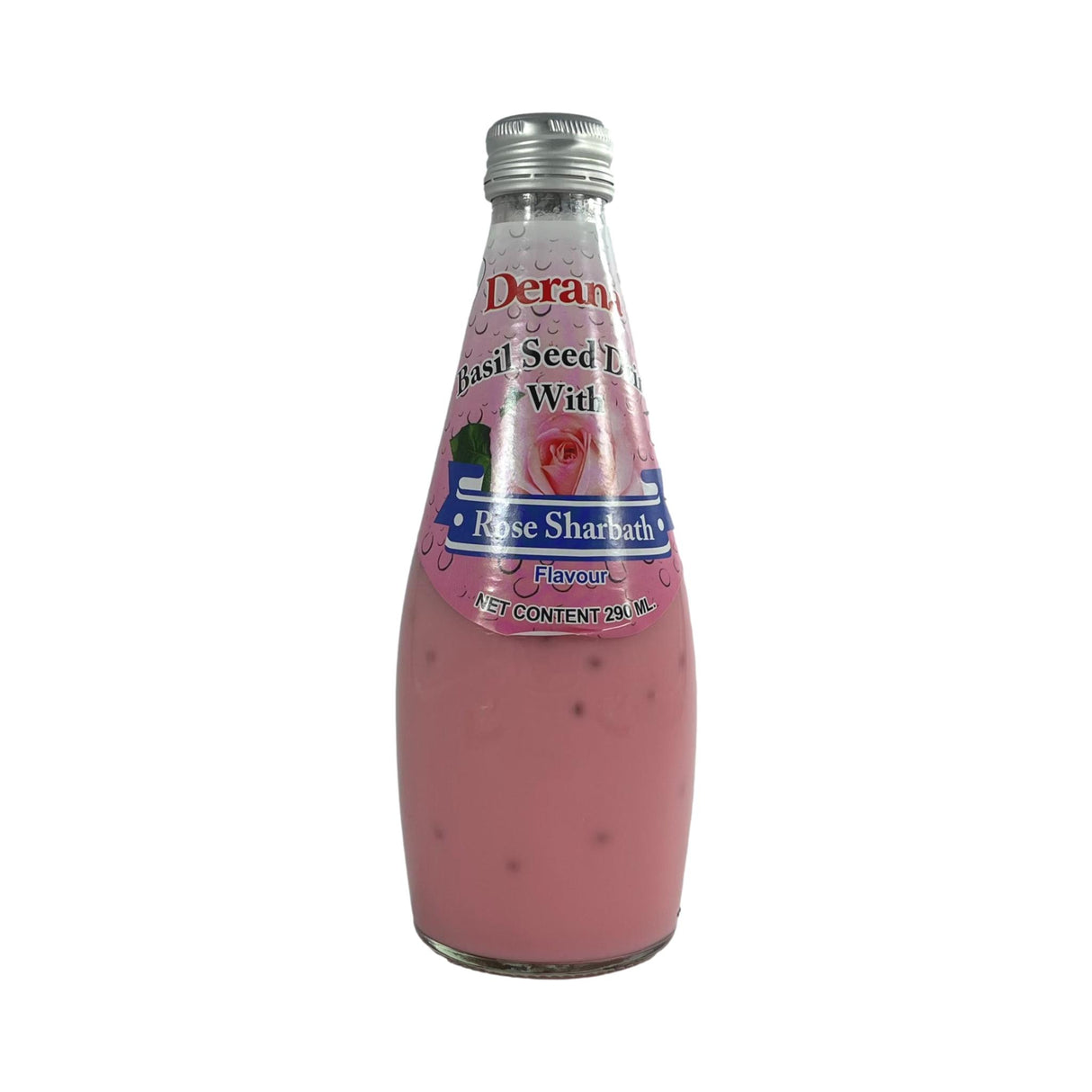 Derana Basil Seed Drink Rose Sharbath 290ml