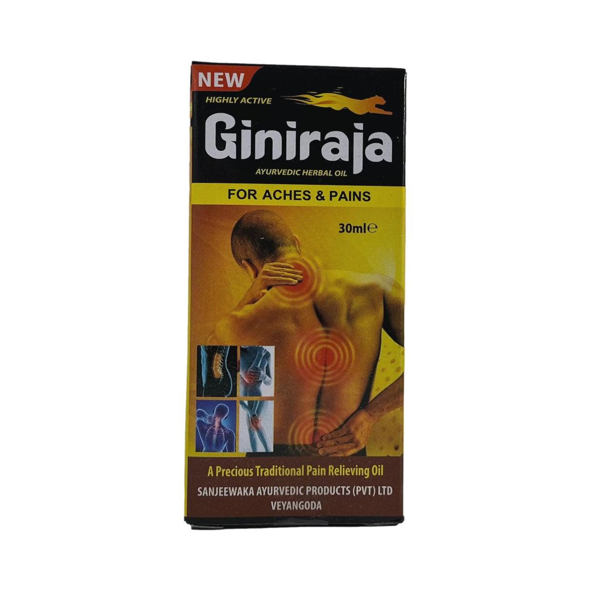 Giniraja Ayurvedic Herbal Oil 30ml