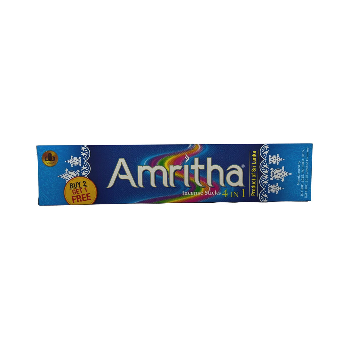 Amritha Incense Sticks Blue 4 in 1 24pk 30g