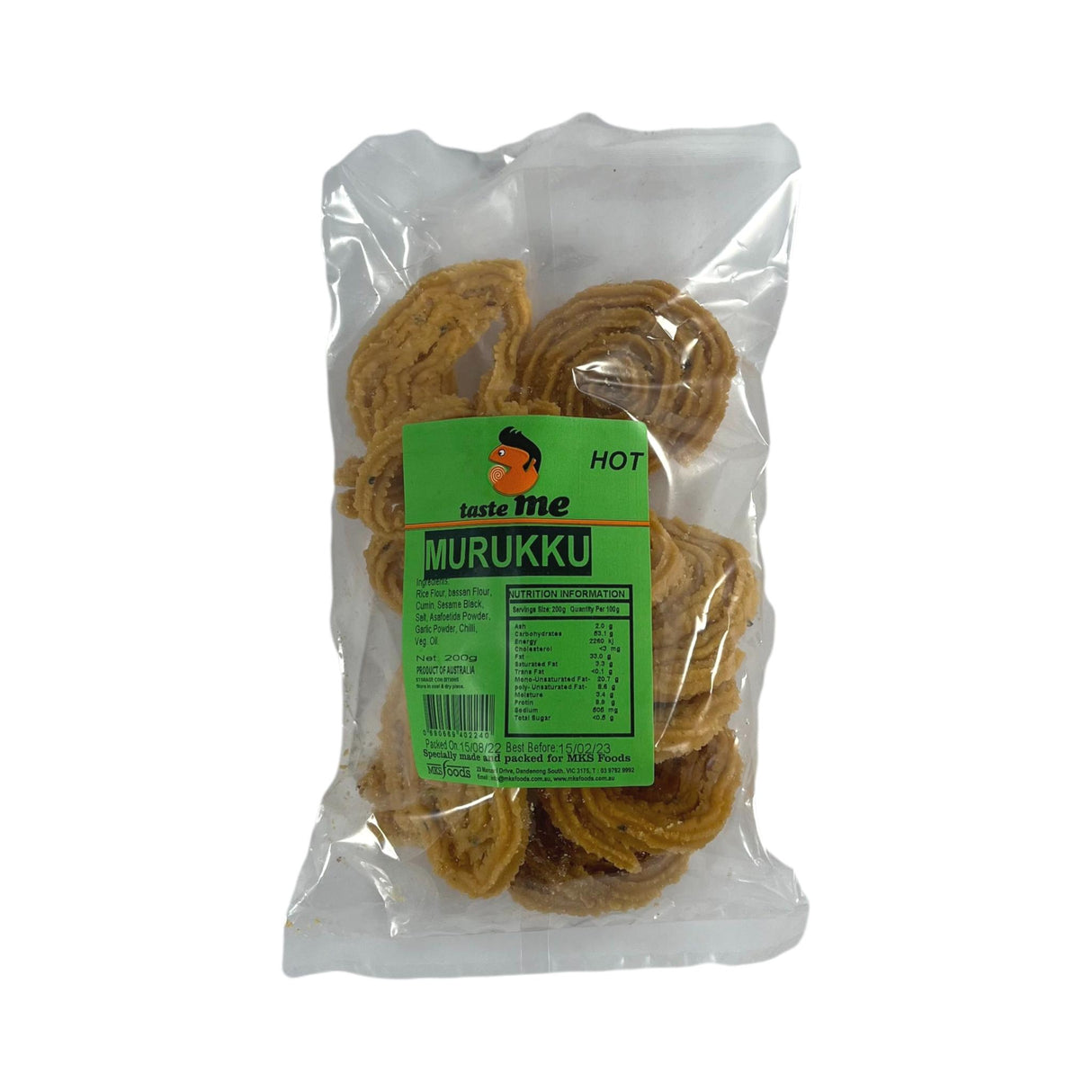 Taste Me Murukku Hot 200g