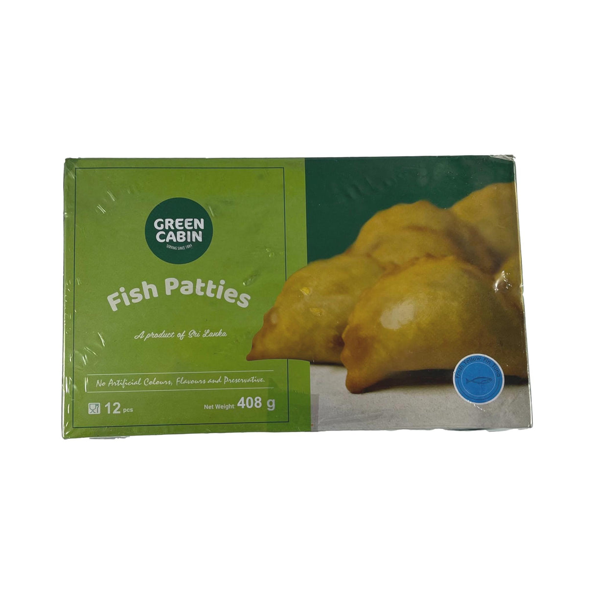 Green Cabin Fish Patties 12pcs 408g