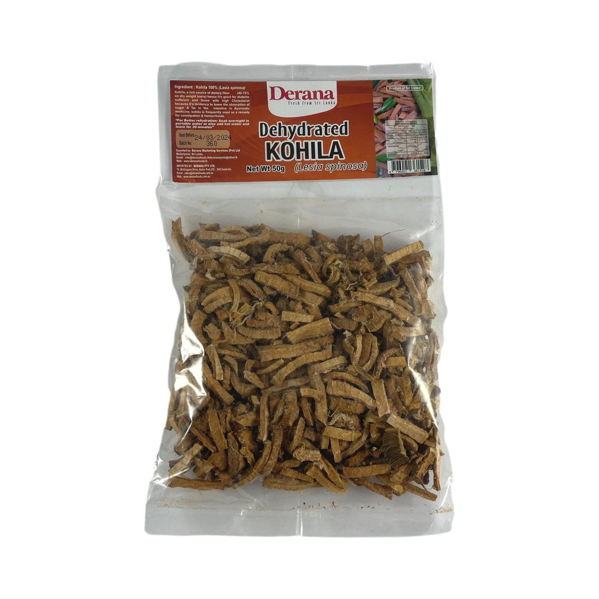 Derana Dehydrated Kohila Ala 50g